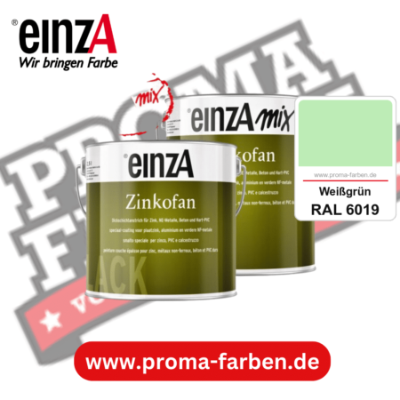 einzA Zinkofan kaufen bei Proma Farben RAL 6019 Weißgrün