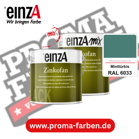 einzA Zinkofan kaufen bei Proma Farben RAL 6033 Minttürkis