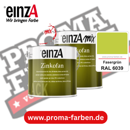 einzA Zinkofan kaufen bei Proma Farben RAL 6039 Fasergrün