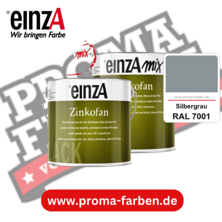 einzA Zinkofan kaufen bei Proma Farben RAL 7001 Silbergrau