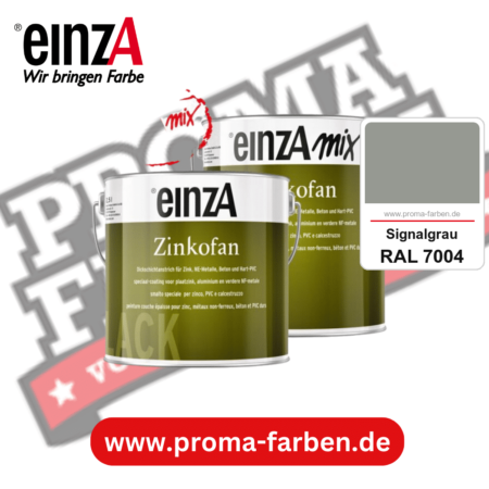 einzA Zinkofan kaufen bei Proma Farben RAL 7004 Signalgrau