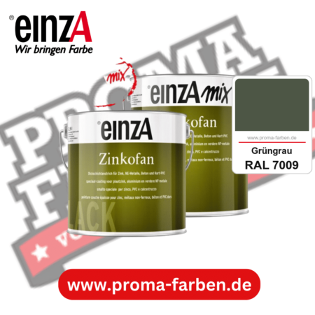 einzA Zinkofan kaufen bei Proma Farben RAL 7009 Grüngrau
