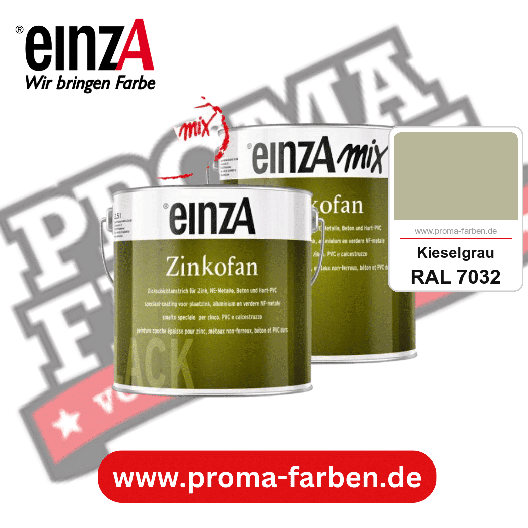 einzA Zinkofan kaufen bei Proma Farben RAL 7032 Kieselgrau