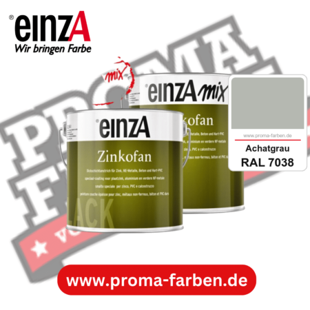 einzA Zinkofan kaufen bei Proma Farben RAL 7038 Achatgrau