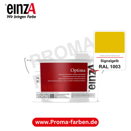 einzA Optima kaufen bei Proma Farben RAL 1003 Signalgelb