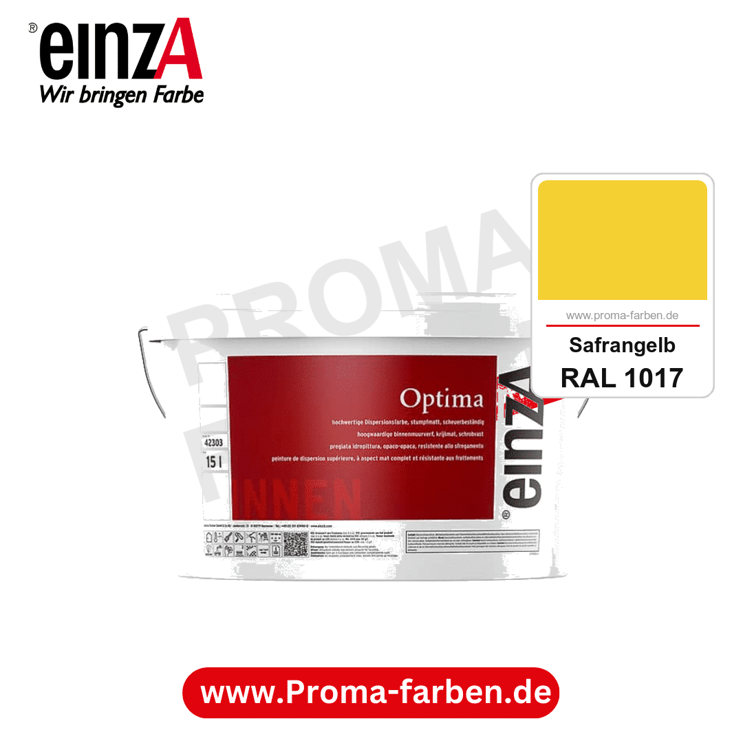 einzA Optima kaufen bei Proma Farben RAL 1017 Safrangelb