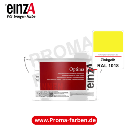 einzA Optima kaufen bei Proma Farben RAL 1018 Zinkgelb
