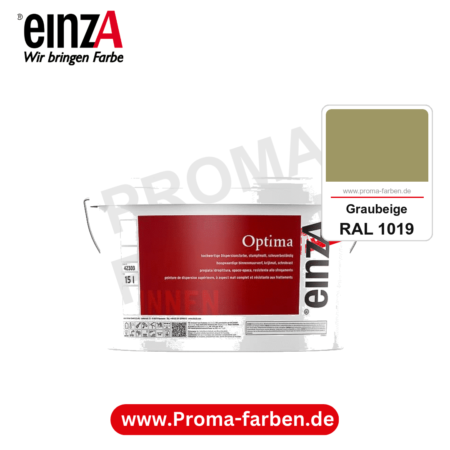 einzA Optima kaufen bei Proma Farben RAL 1019 Graubeige