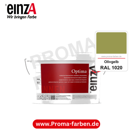 einzA Optima kaufen bei Proma Farben RAL 1020 Olivgelb