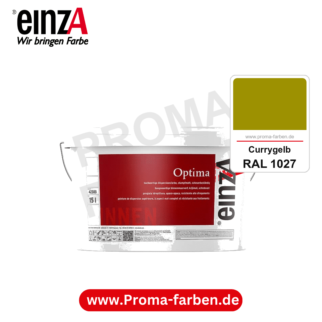 einzA Optima kaufen bei Proma Farben RAL 1027 Currygelb