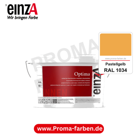 einzA Optima kaufen bei Proma Farben RAL 1034 Pastellgelb