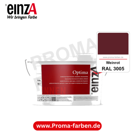 einzA Optima kaufen bei Proma Farben RAL 3005 Weinrot