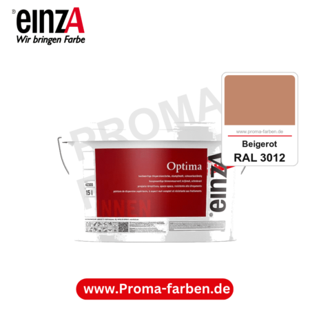 einzA Optima kaufen bei Proma Farben RAL 3012 Beigerot