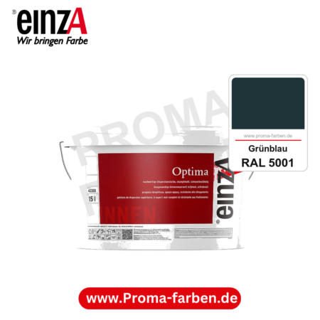 einzA Optima kaufen bei Proma Farben RAL 5001 Grünblau