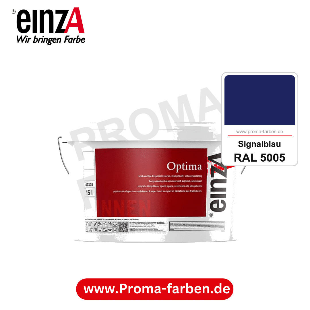 einzA Optima kaufen bei Proma Farben RAL 5005 Signalblau