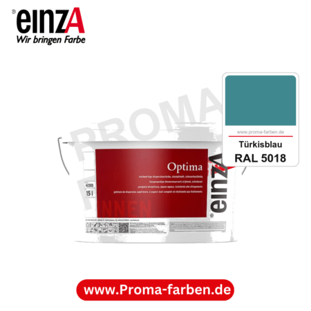 einzA Optima kaufen bei Proma Farben RAL 5018 Türkisblau