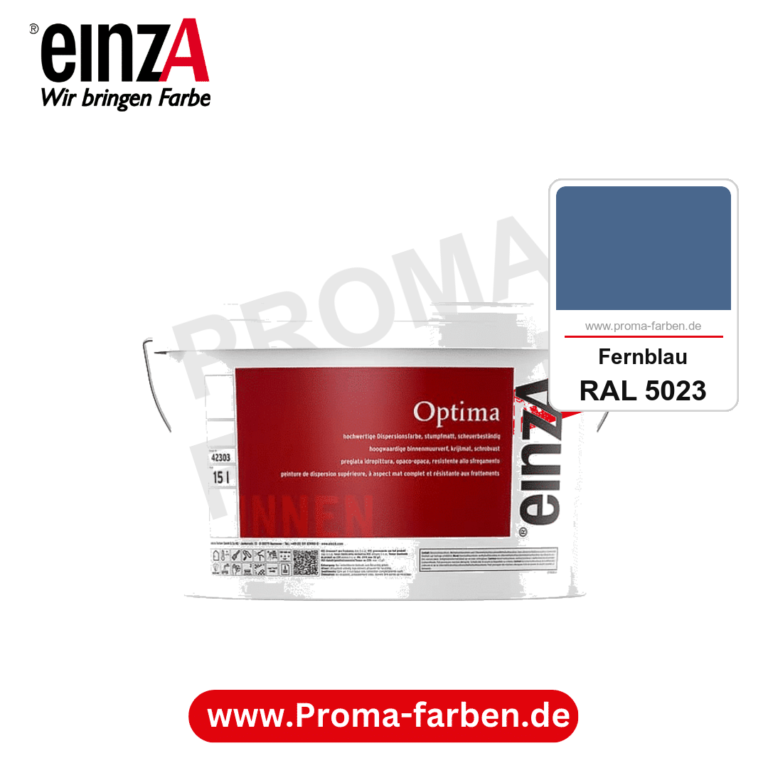 einzA Optima kaufen bei Proma Farben RAL 5023 Fernblau