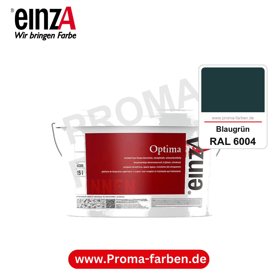 einzA Optima kaufen bei Proma Farben RAL 6004 Blaugrün