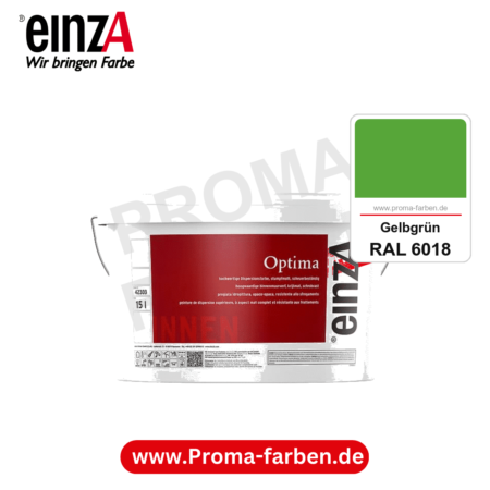 einzA Optima kaufen bei Proma Farben RAL 6018 Gelbgrün
