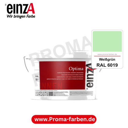 einzA Optima kaufen bei Proma Farben RAL 6019 Weißgrün