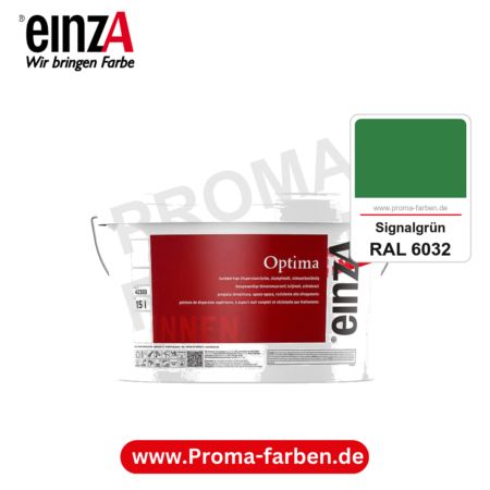 einzA Optima kaufen bei Proma Farben RAL 6032 Signalgrün