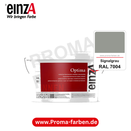 einzA Optima kaufen bei Proma Farben RAL 7004 Signalgrau