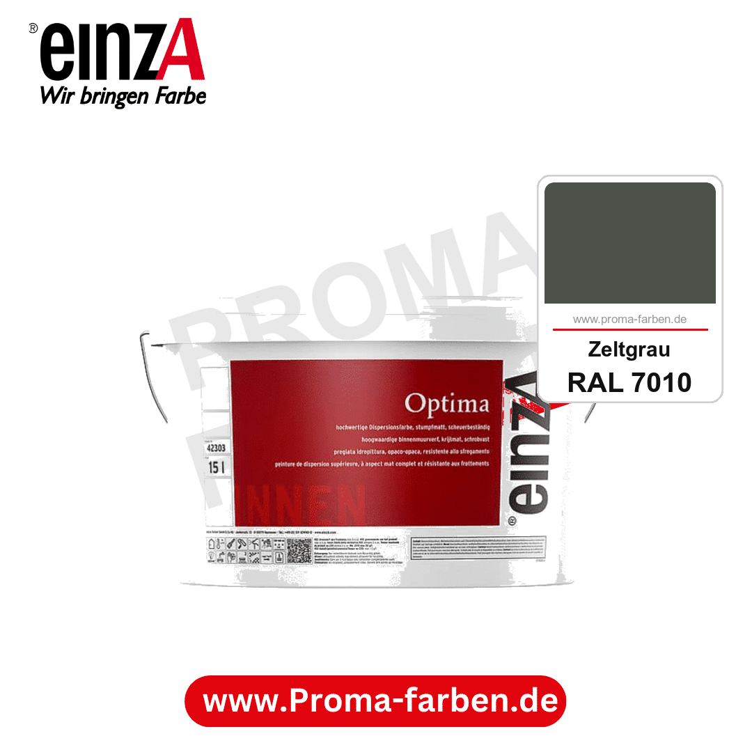 einzA Optima kaufen bei Proma Farben RAL 7010 Zeltgrau
