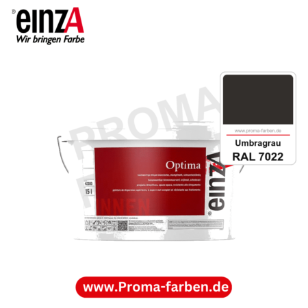 einzA Optima kaufen bei Proma Farben RAL 7022 Umbragrau
