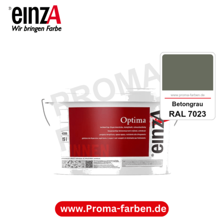 einzA Optima kaufen bei Proma Farben RAL 7023 Betongrau