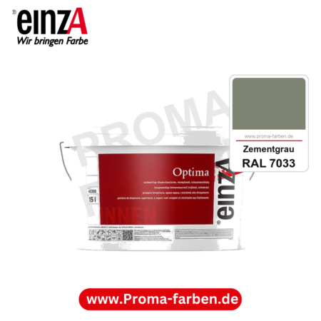 einzA Optima kaufen bei Proma Farben RAL 7033 Zementgrau