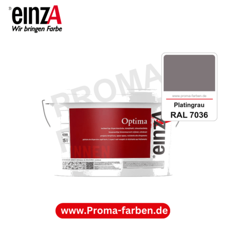 einzA Optima kaufen bei Proma Farben RAL 7036 Platingrau