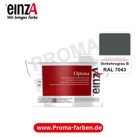 einzA Optima kaufen bei Proma Farben RAL 7043 Verkehrsgrau B