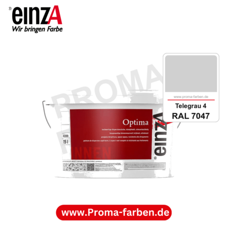 einzA Optima kaufen bei Proma Farben RAL 7047 Telegrau 4