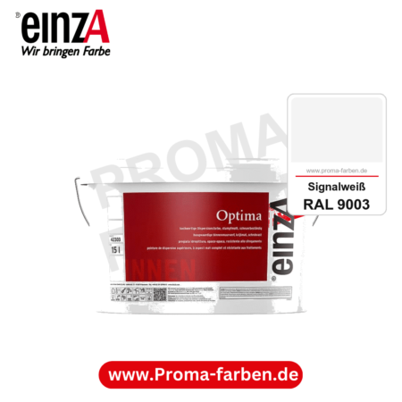 einzA Optima kaufen bei Proma Farben RAL 9003 Signalweiß