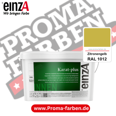 einzA Karat-plus kaufen bei Proma Farben RAL 1012 Zitronengelb