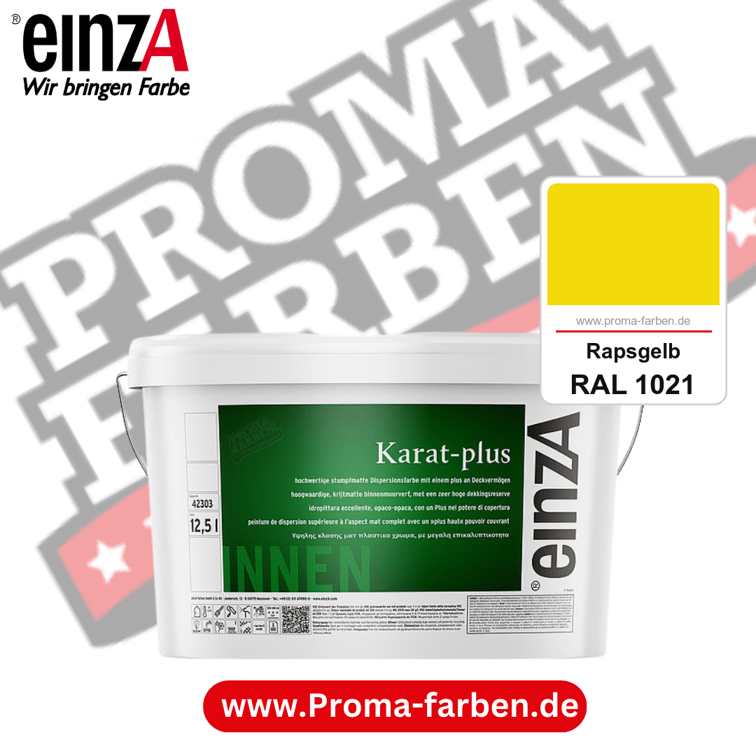 einzA Karat-plus kaufen bei Proma Farben RAL 1021 Rapsgelb
