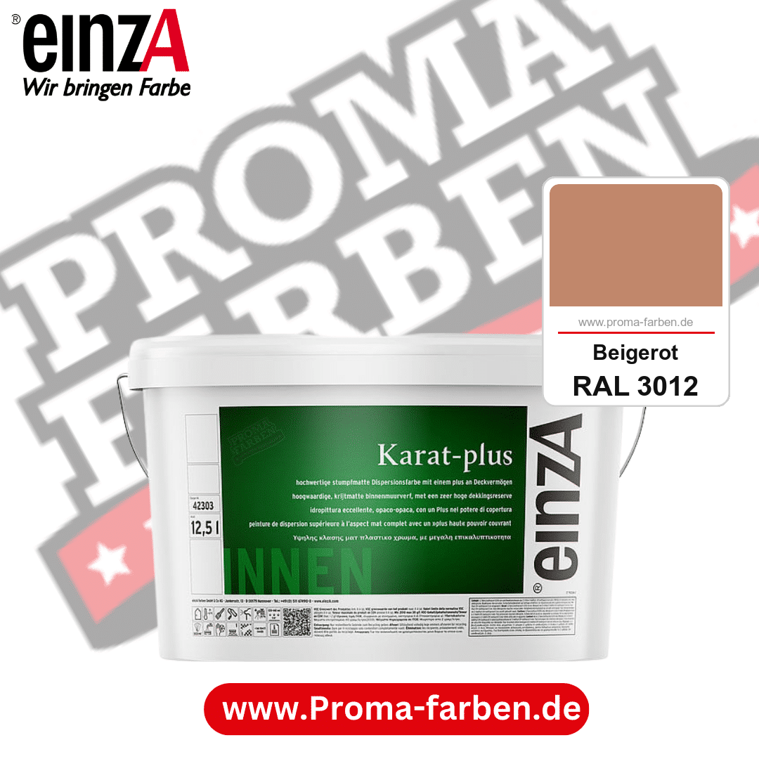 einzA Karat-plus RAL 3012 Beigerot