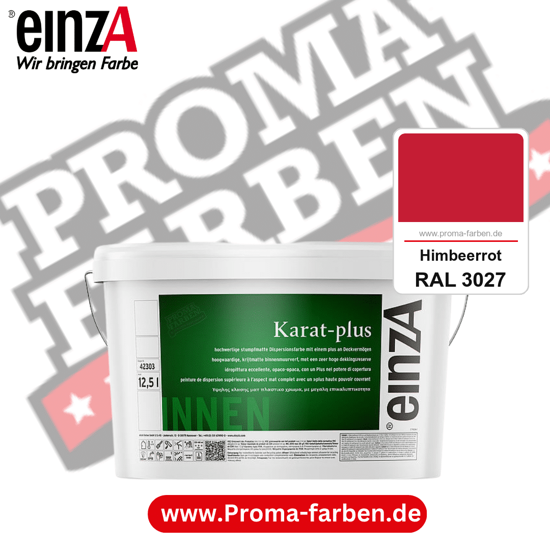 einzA Karat-plus kaufen bei Proma Farben RAL 3027 Himbeerrot
