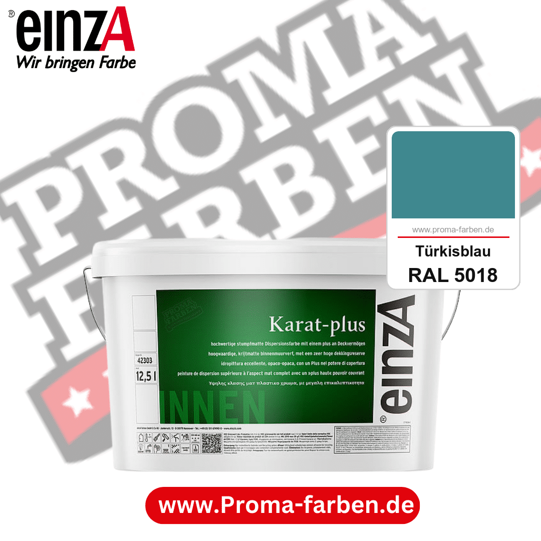 einzA Karat-plus RAL 5018 Türkisblau