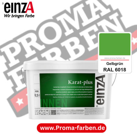 einzA Karat-plus kaufen bei Proma Farben RAL 6018 Gelbgrün