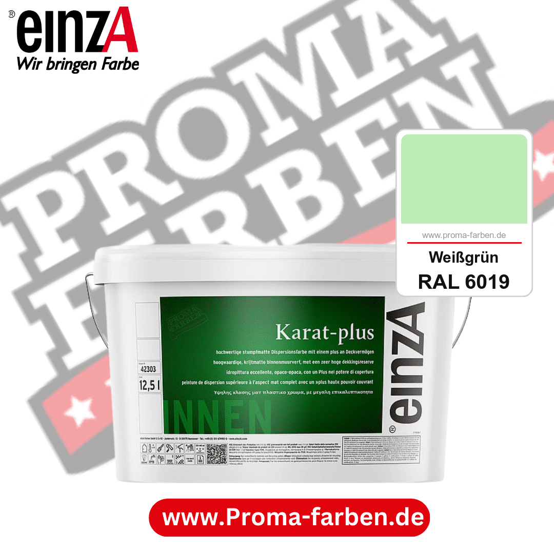 einzA Karat-plus kaufen bei Proma Farben RAL 6019 Weißgrün