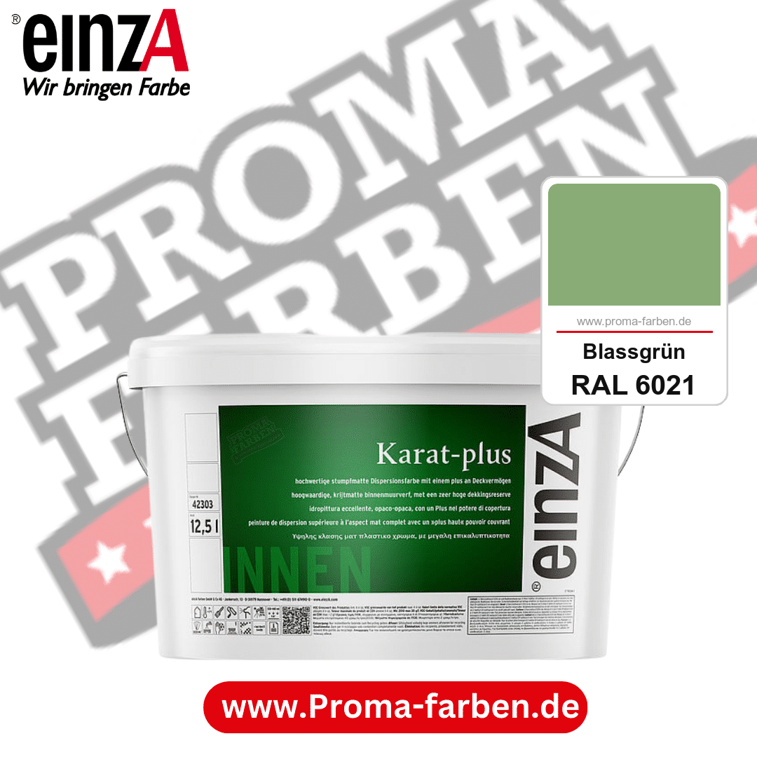 einzA Karat-plus kaufen bei Proma Farben RAL 6021 Blassgrün