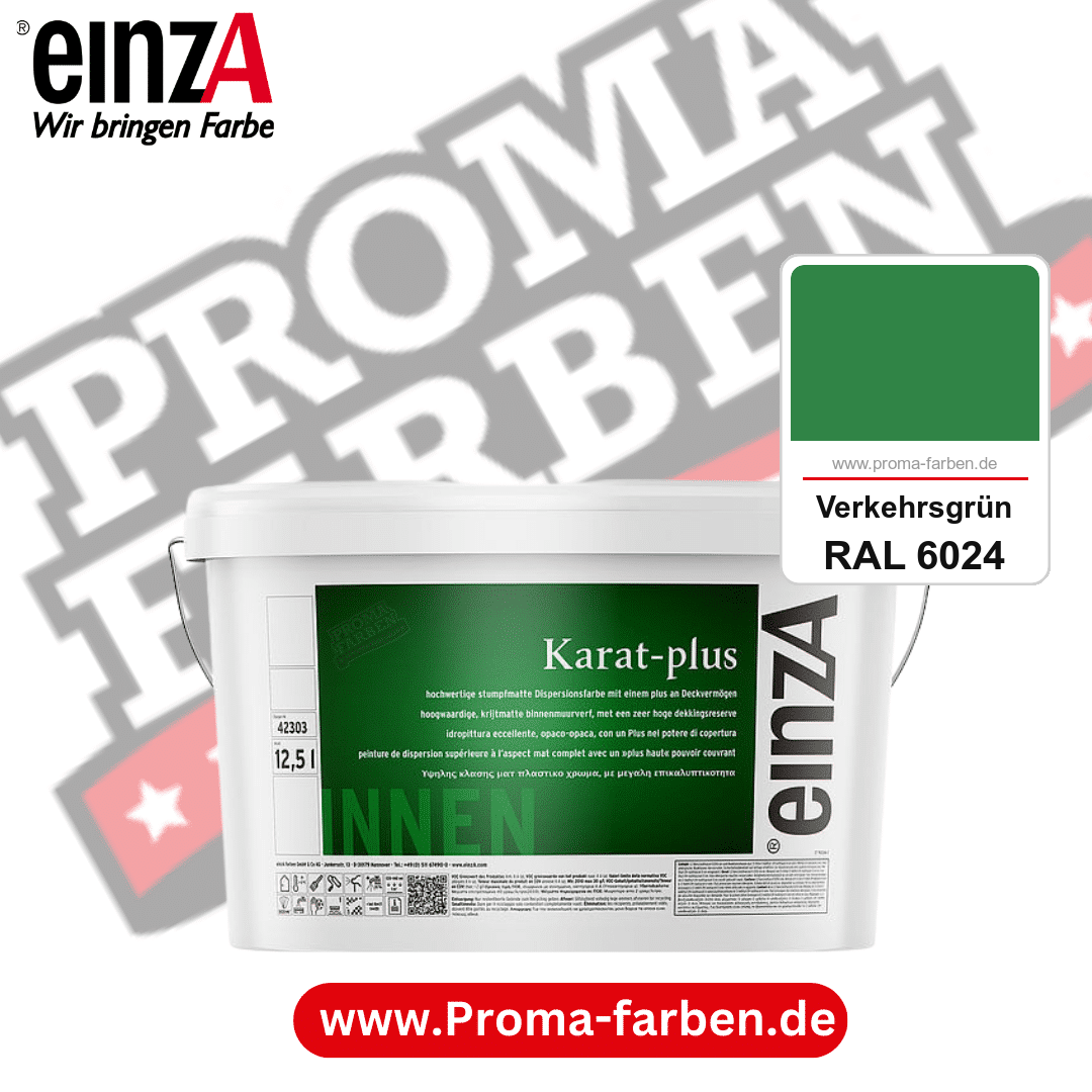 einzA Karat-plus kaufen bei Proma Farben RAL 6024 Verkehrsgrün
