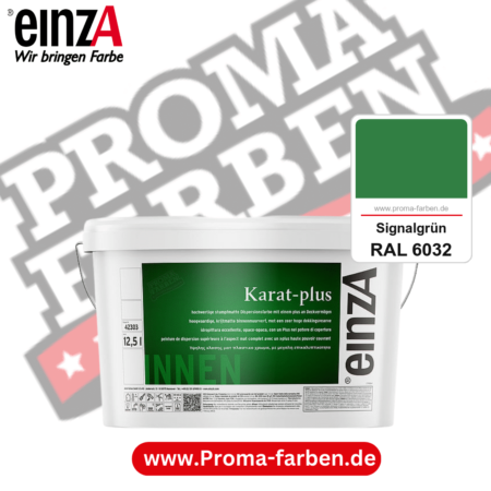 einzA Karat-plus kaufen bei Proma Farben RAL 6032 Signalgrün