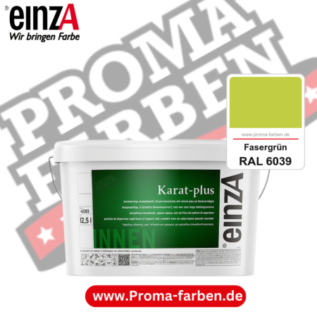 einzA Karat-plus kaufen bei Proma Farben RAL 6039 Fasergrün