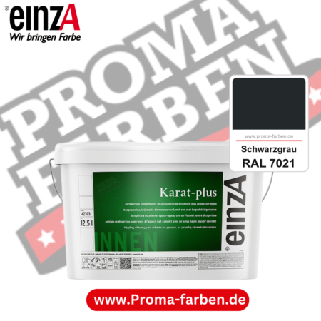 einzA Karat-plus kaufen bei Proma Farben RAL 7021 Schwarzgrau