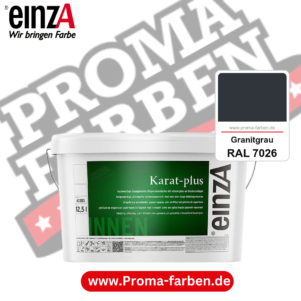 einzA Karat-plus kaufen bei Proma Farben RAL 7026 Granitgrau