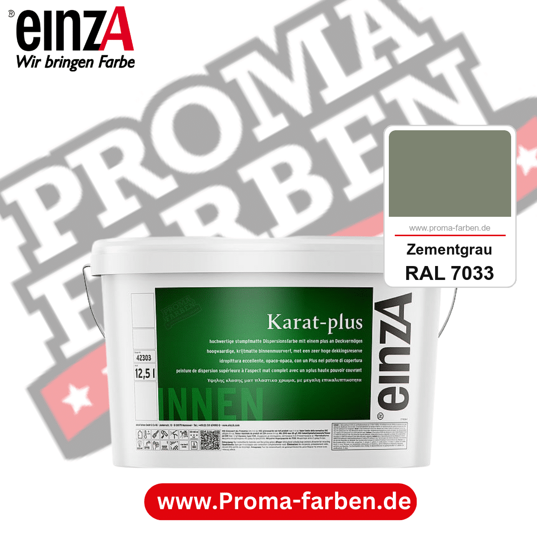 einzA Karat-plus kaufen bei Proma Farben RAL 7033 Zementgrau