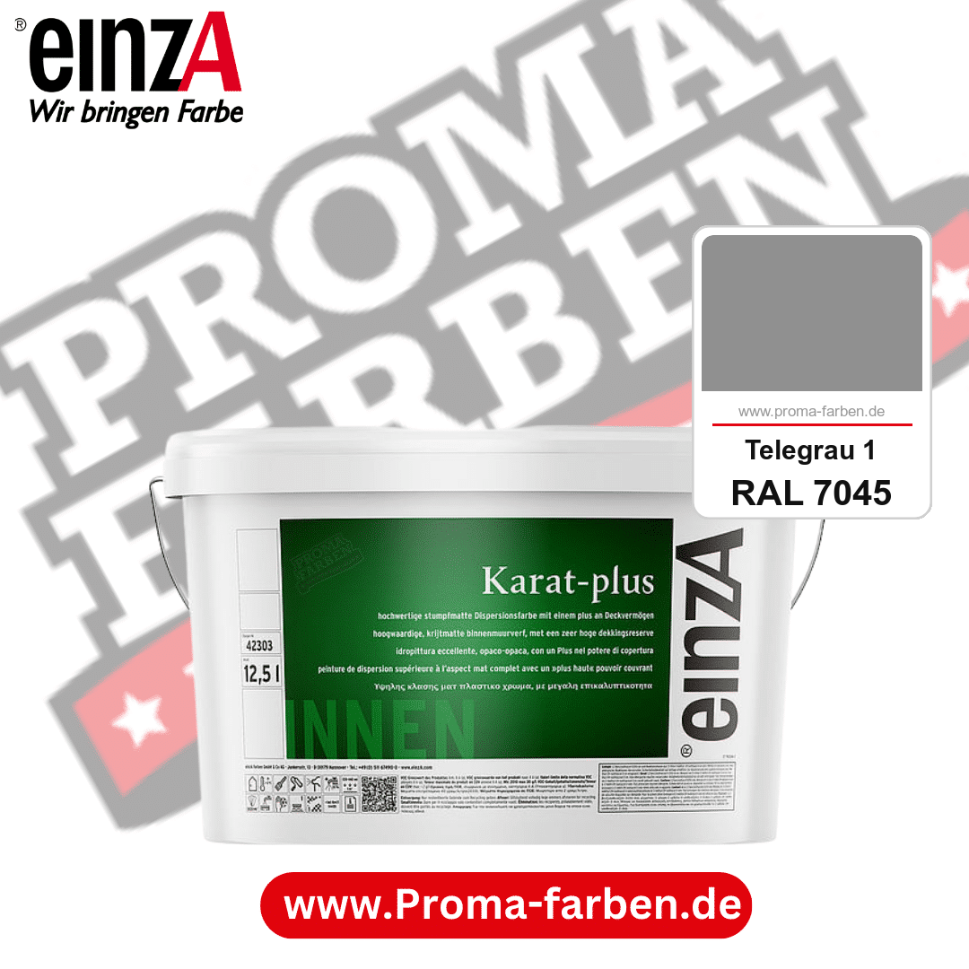 einzA Karat-plus kaufen bei Proma Farben RAL 7045 Telegrau 1
