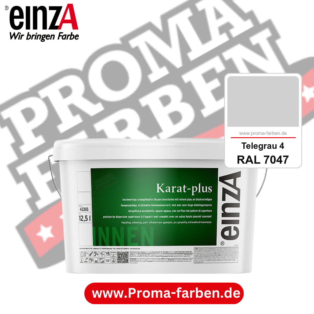 einzA Karat-plus kaufen bei Proma Farben RAL 7047 Telegrau 4
